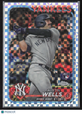 2024 Topps Chrome Austin Wells #USC197 Checkerboard Refractor RC