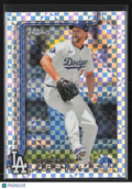 2025 Topps Chrome Clayton Kershaw #88 X-Fractor