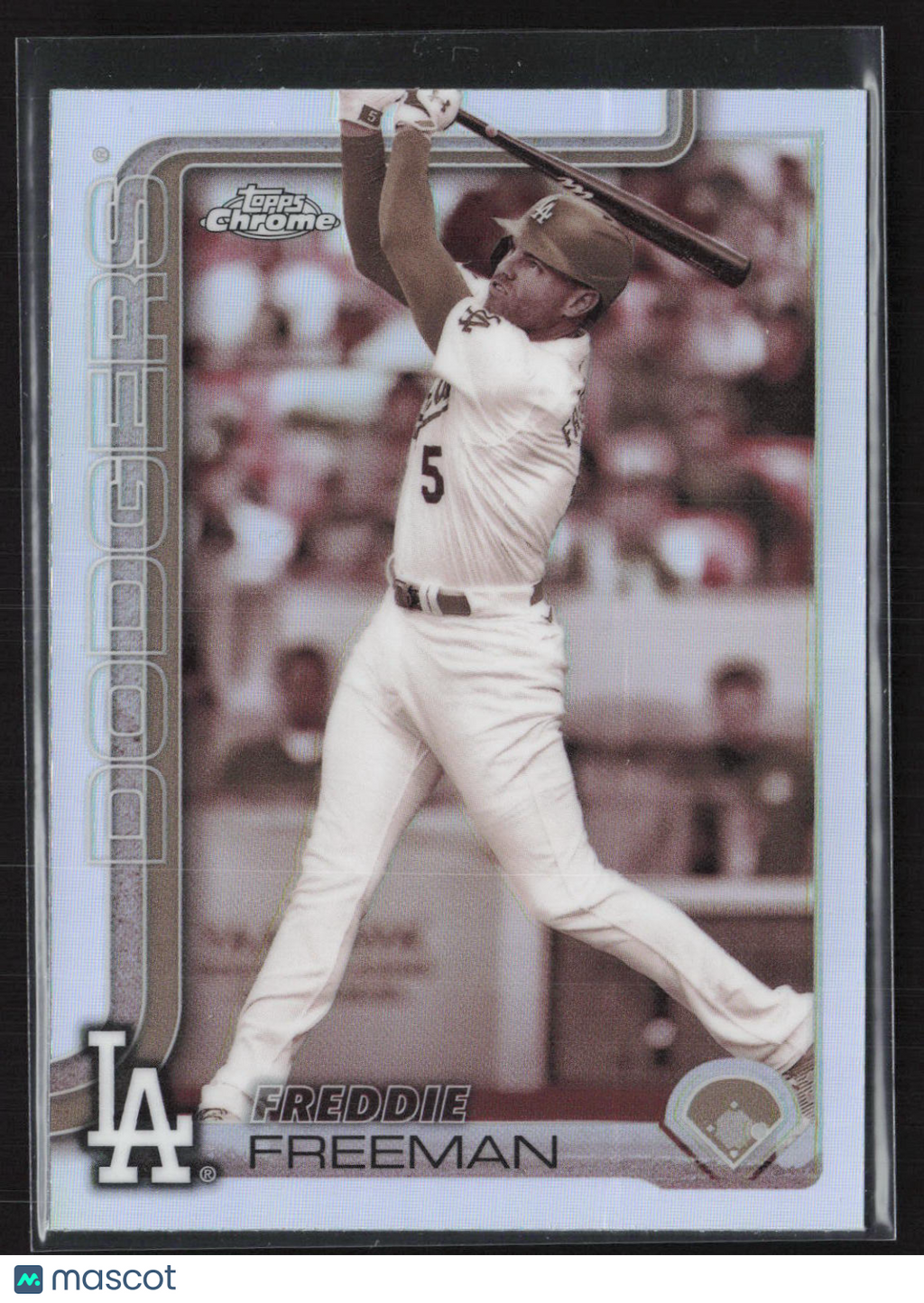 2023 Topps Chrome Freddie Freeman #23 Sepia