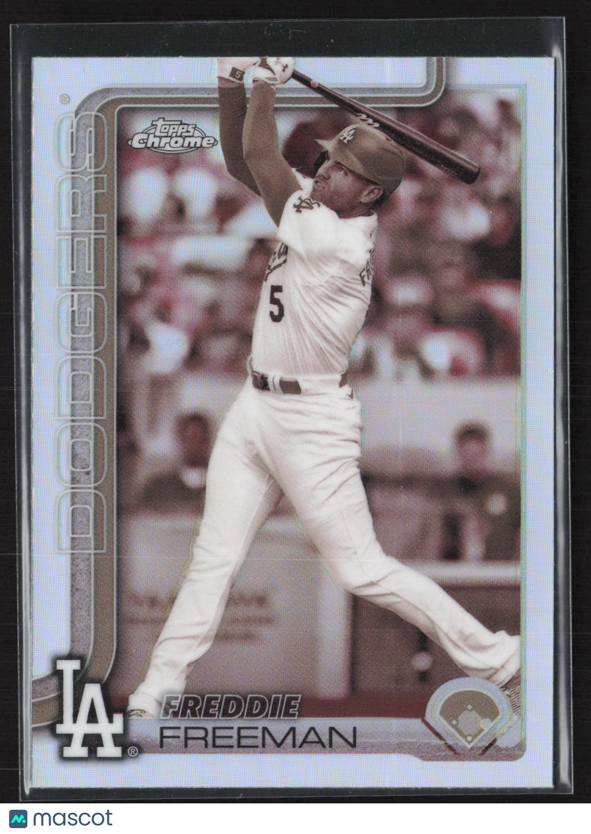 2023 Topps Chrome Freddie Freeman #23 Sepia