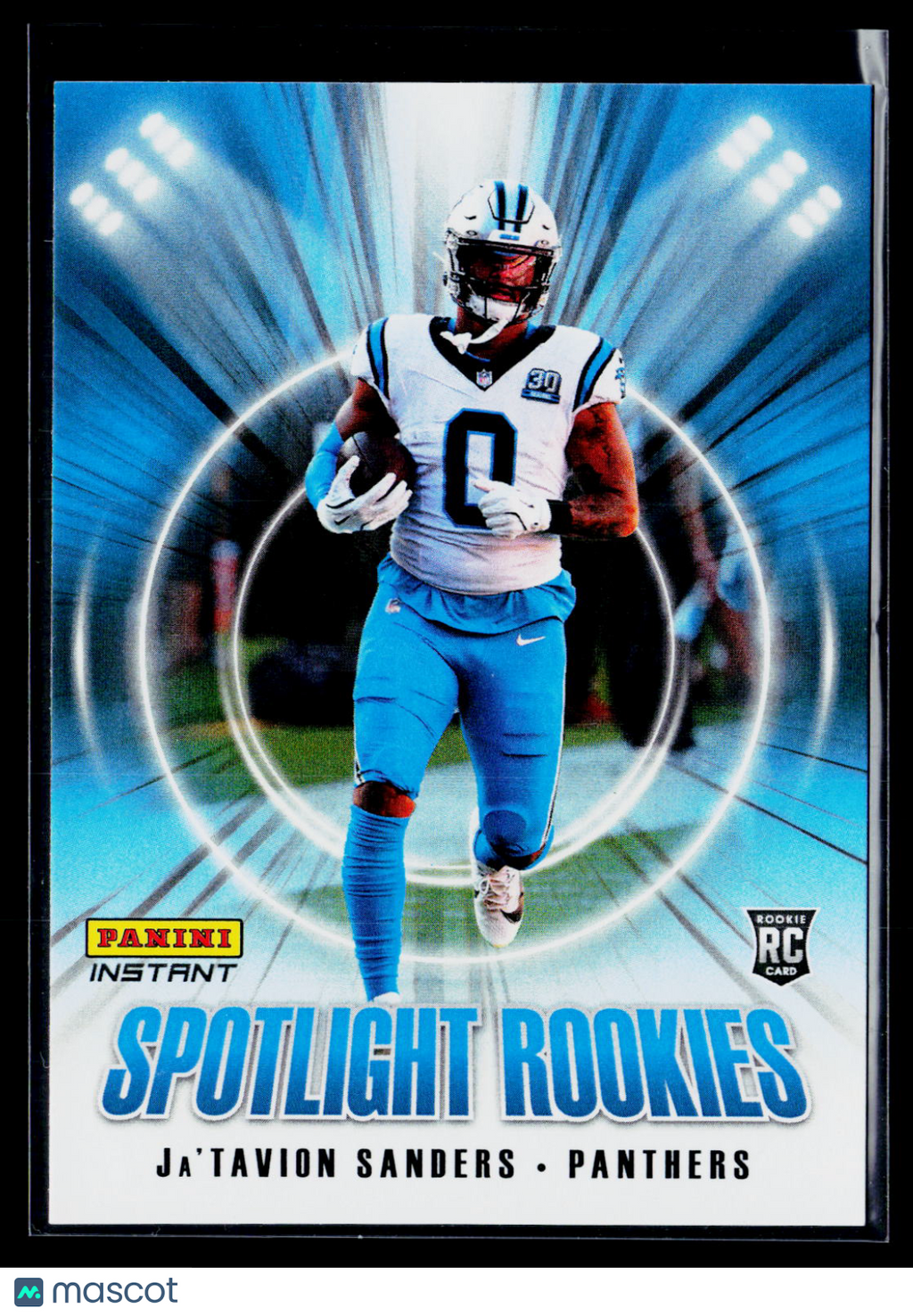 2025 Panini Instant Spotlight Rookies Ja'Tavion Sanders #SR-25 RC \1426