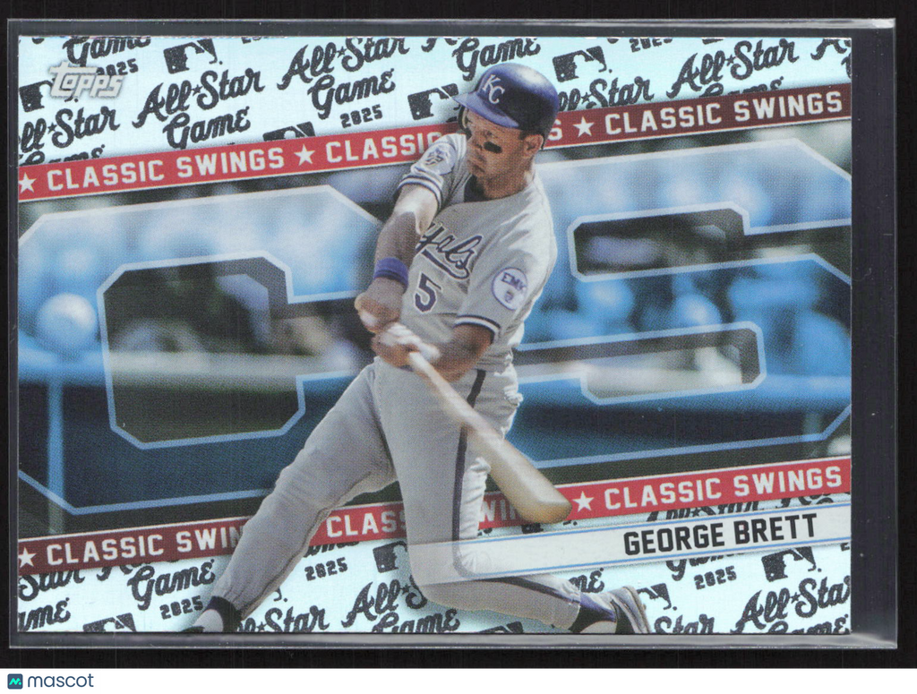 2025 Topps Classic Swings All-Star Game George Brett #CS-20