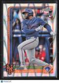 2025 Topps Chrome Luis De Los Santos #74 Raywave RC