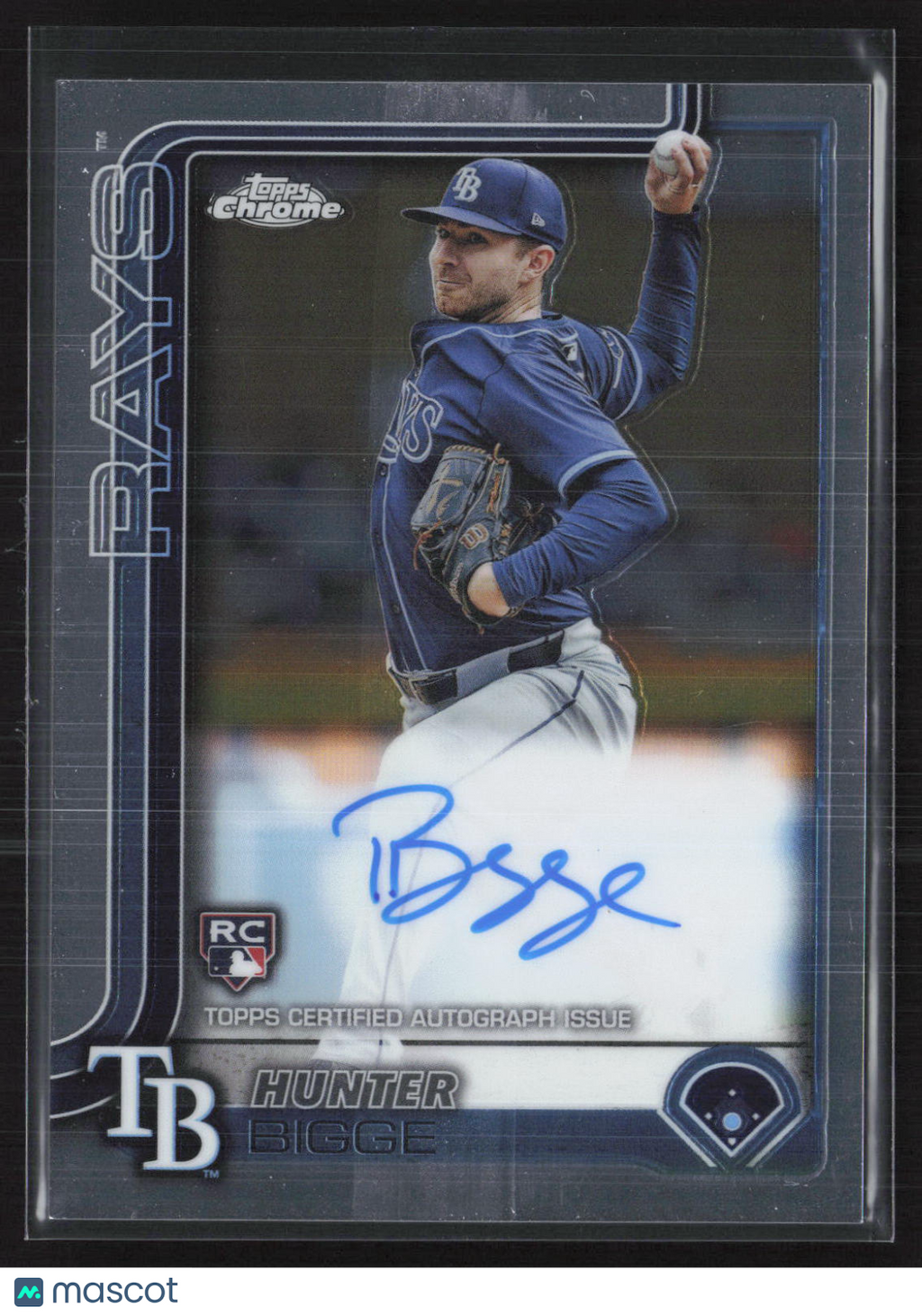 2025 Topps Chrome Hunter Bigge #RA-HBI RC