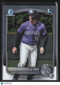 2025 Bowman Chrome Alessander De La Cruz #BCP-219