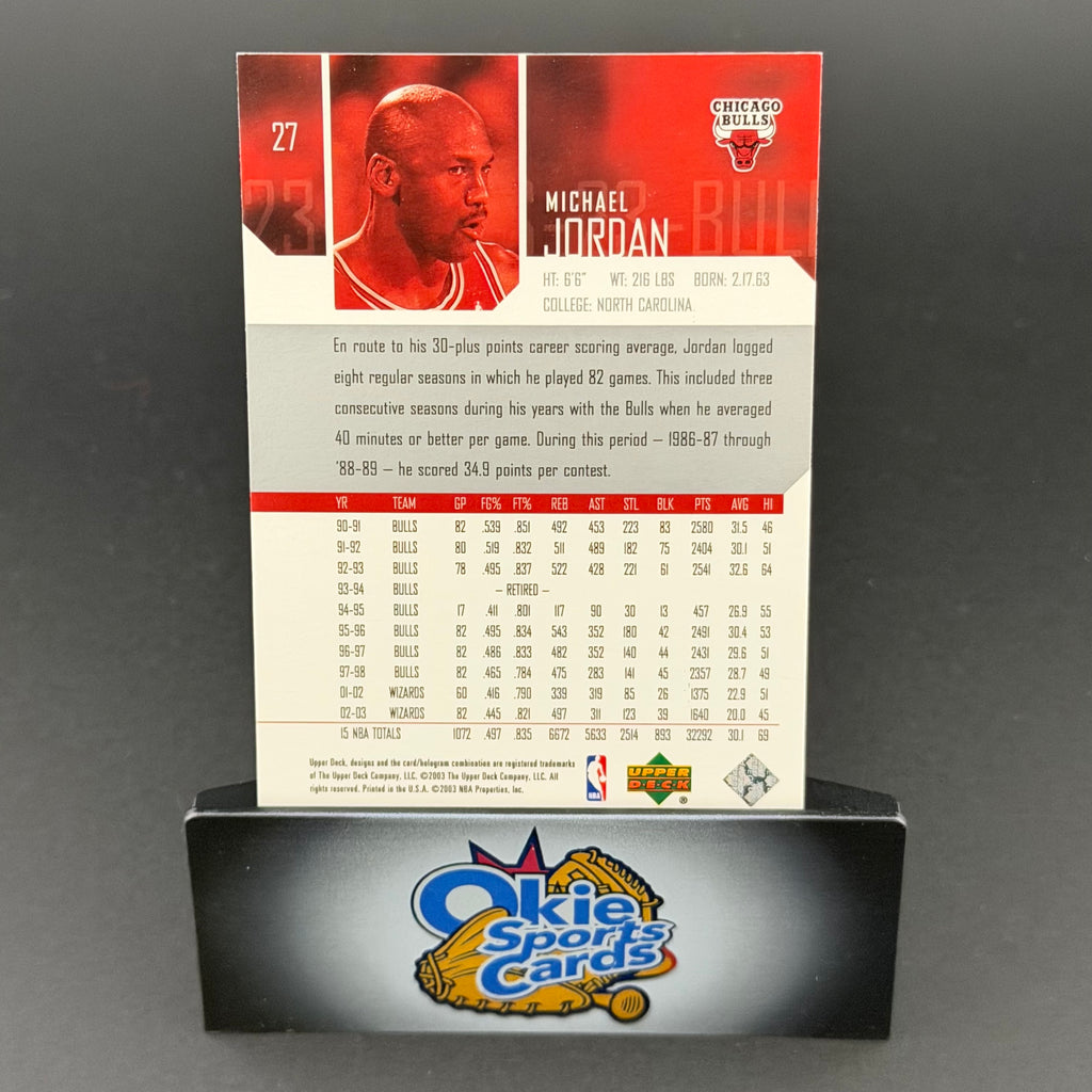 1998 Upper Deck Michael Jordan #27