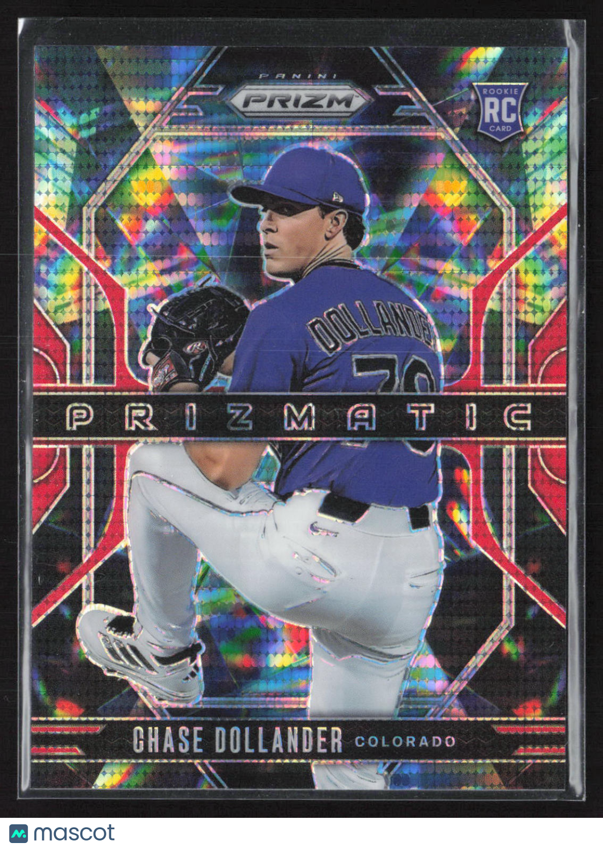 2025 Panini Prizm Baseball Chase Dollander #No. 2 Prizmatic RC /399