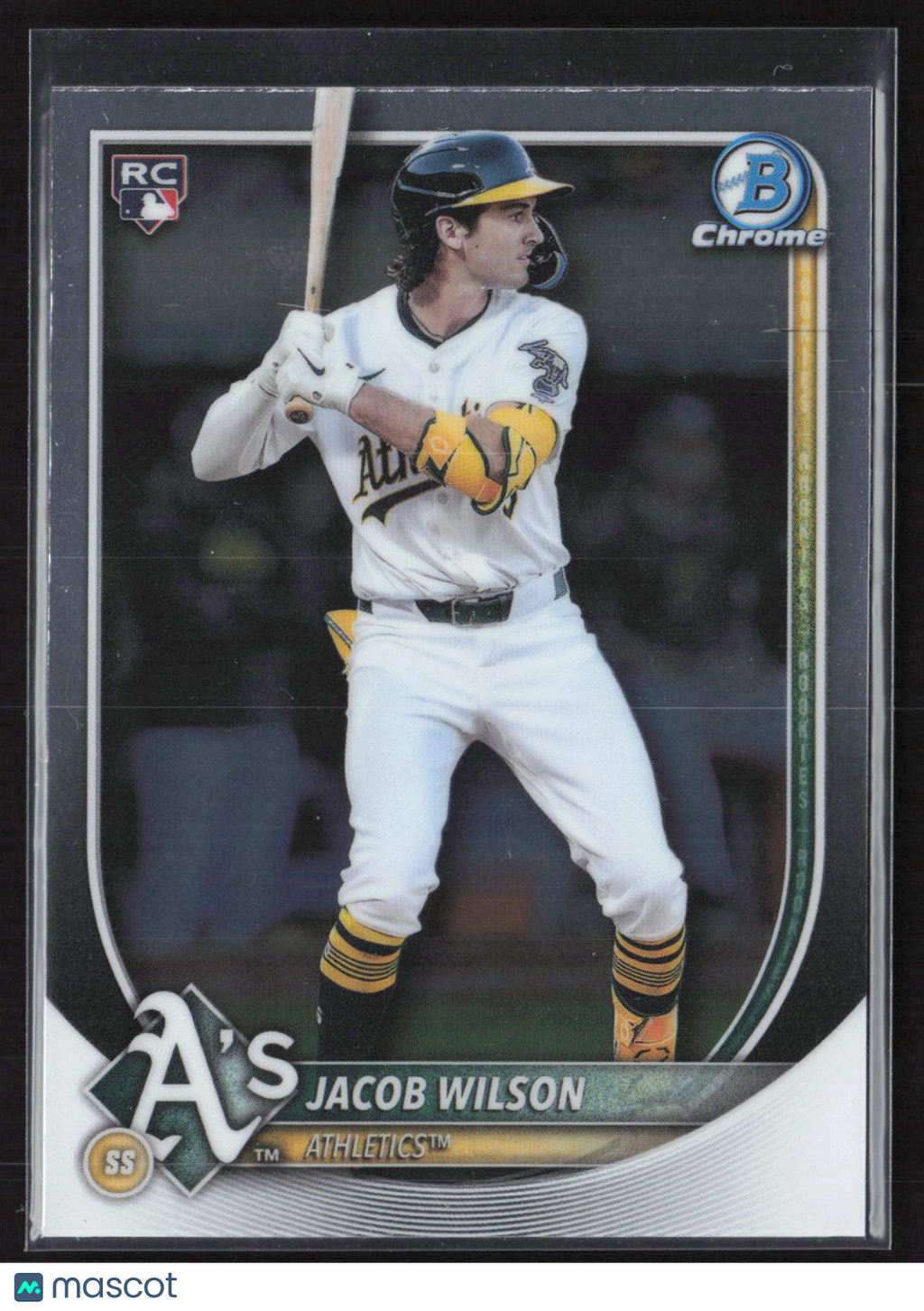 2025 Topps Bowman Chrome Jacob Wilson #1 RC