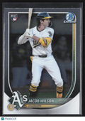 2025 Topps Bowman Chrome Jacob Wilson #1 RC