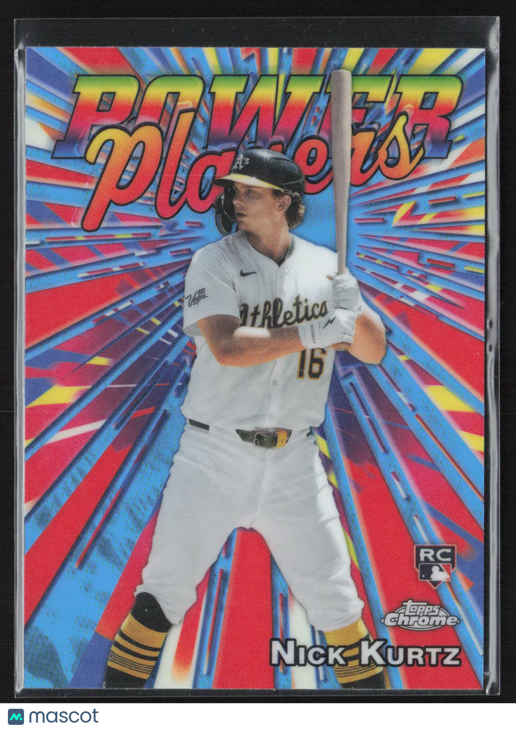 2025 Topps Chrome Power Players Nick Kurtz #PP-30 RC