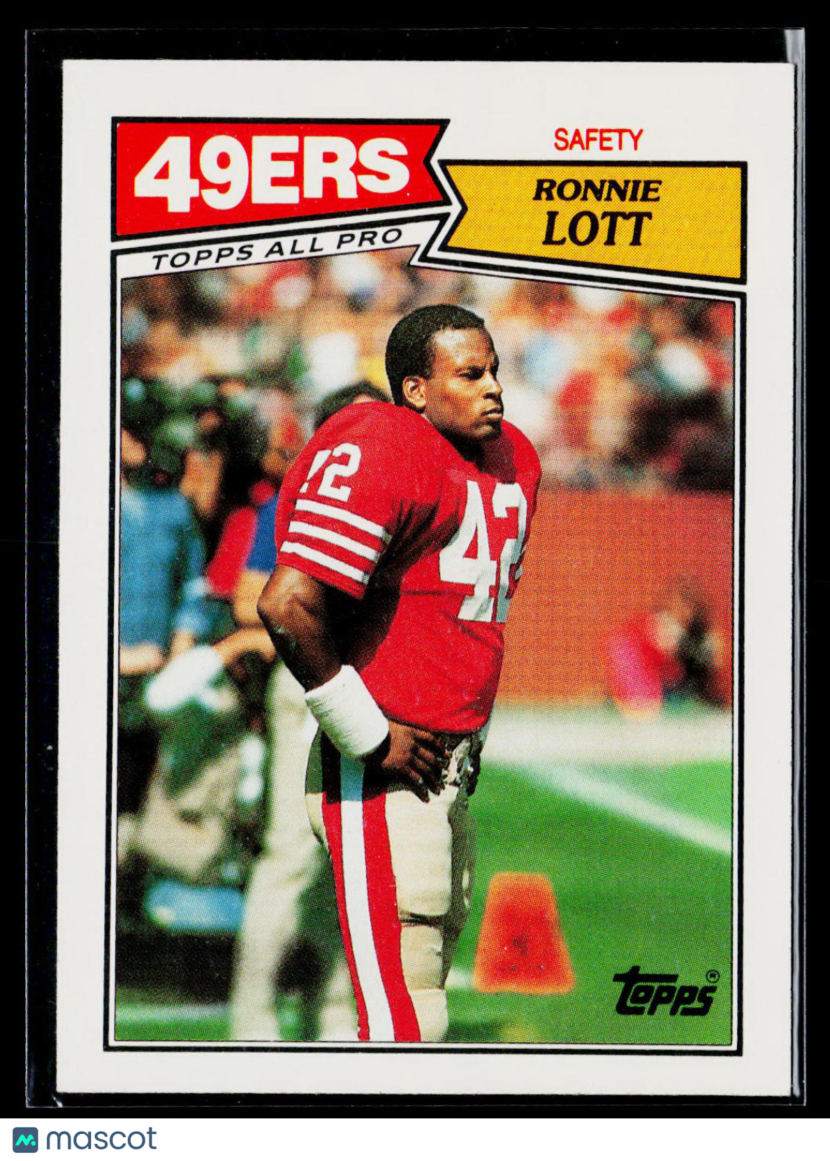 1987 Topps Ronnie Lott #123