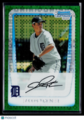 2011 Bowman Chrome Jacob Turner #BCP185 Green X-Fractor