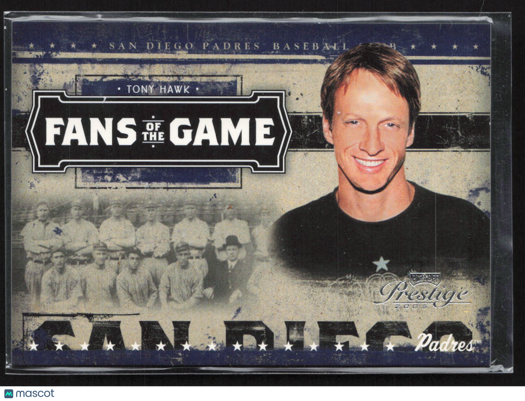 2005 Playoff Prestige Fans of the Game Tony Hawk #FG-1