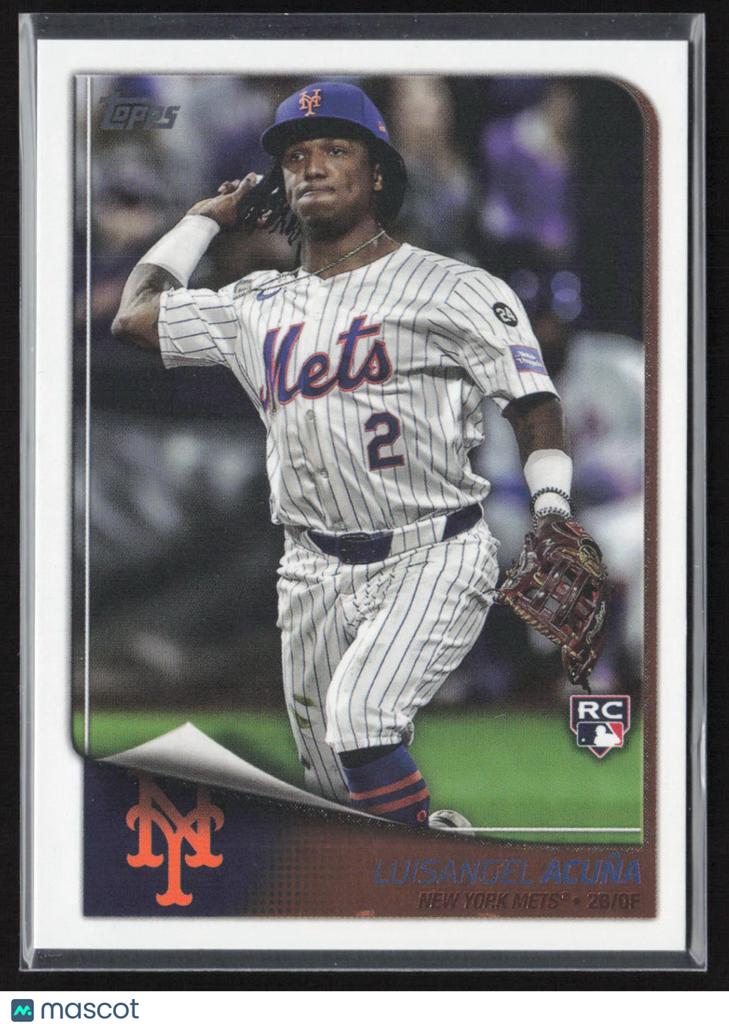 2025 Topps Flagship Luisangel Acuña #18 RC