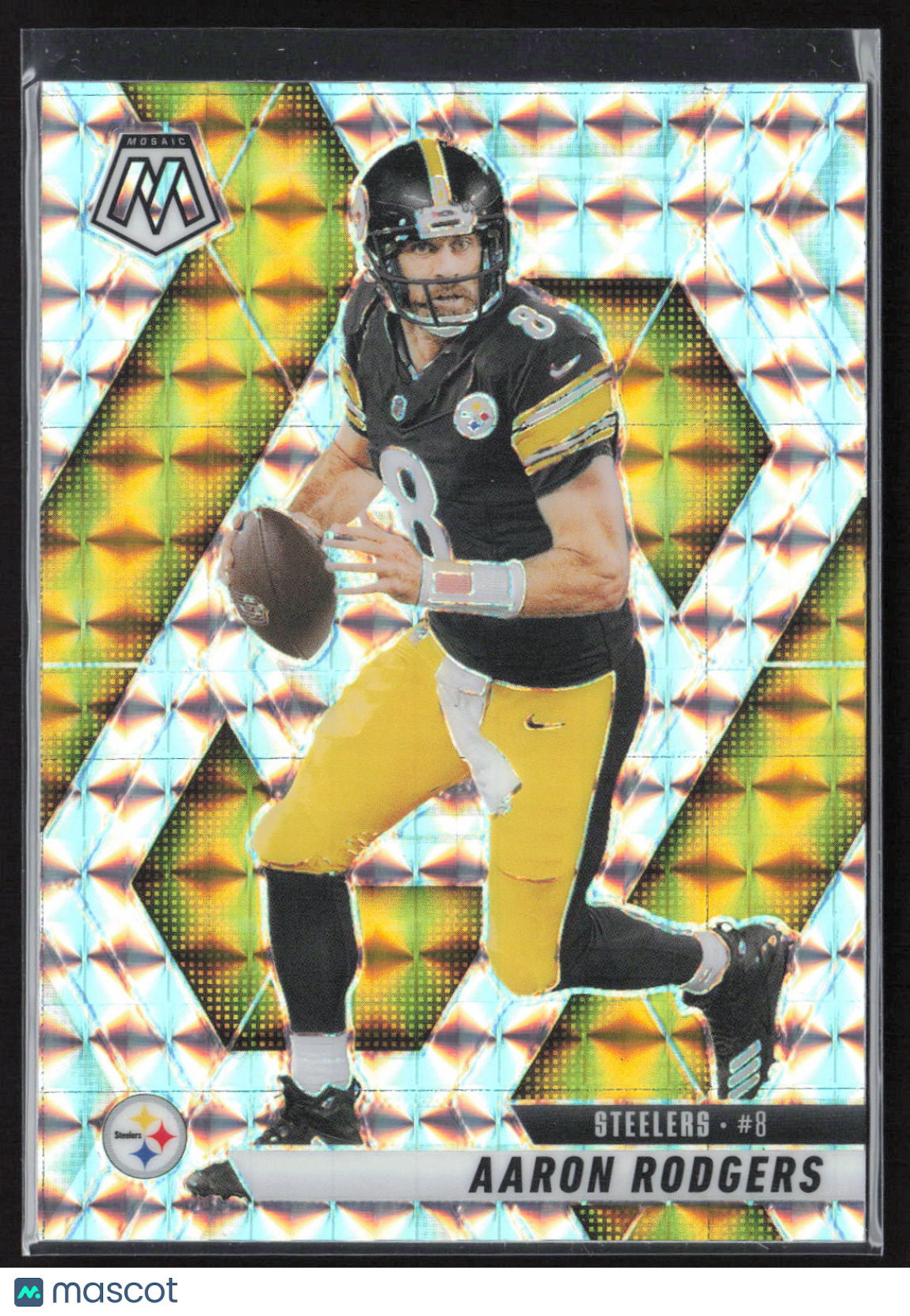 2025 Panini Mosaic Prizm Aaron Rodgers #243