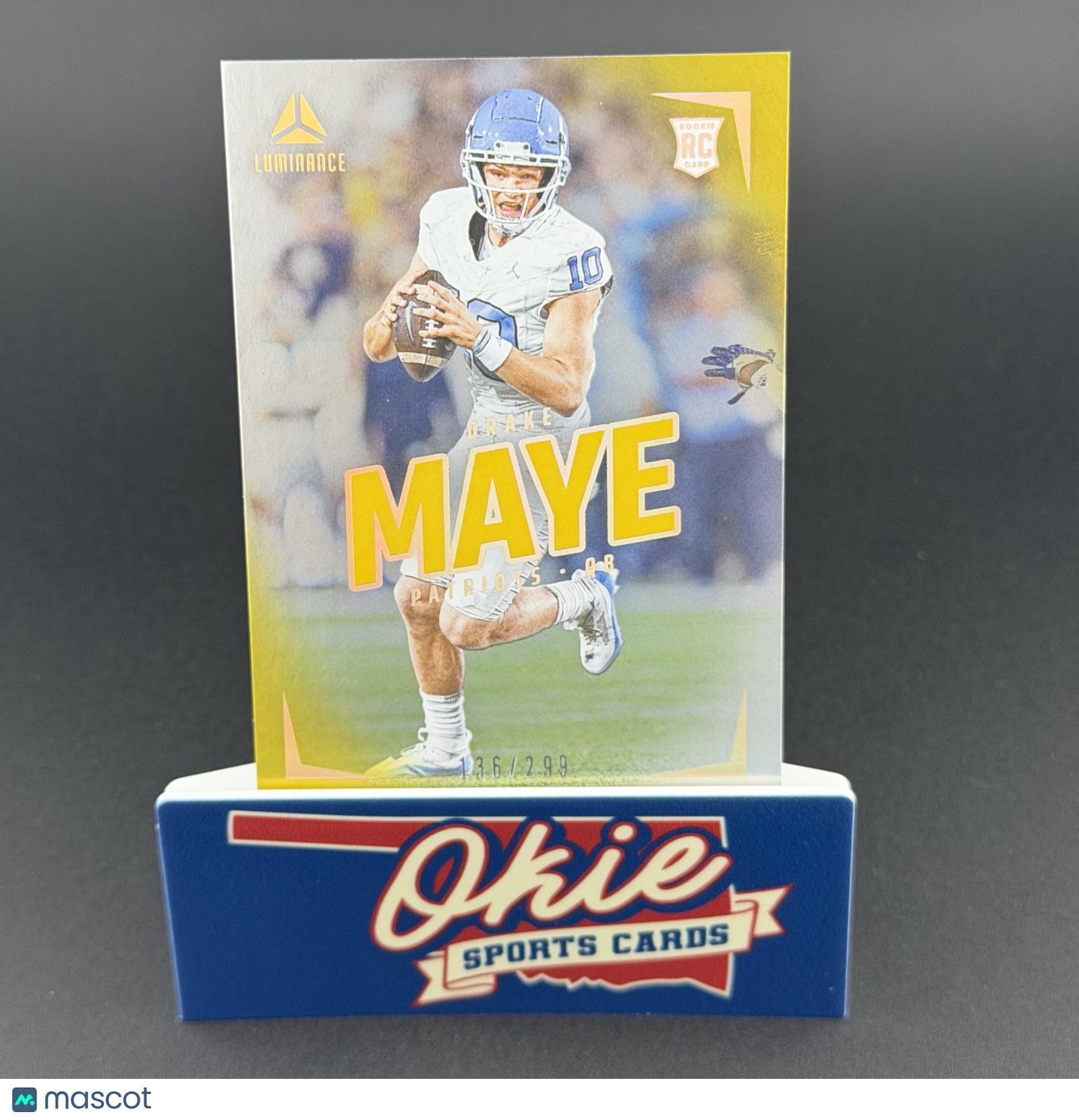 2024 Panini Luminance Football Drake Maye #103 /299 RC