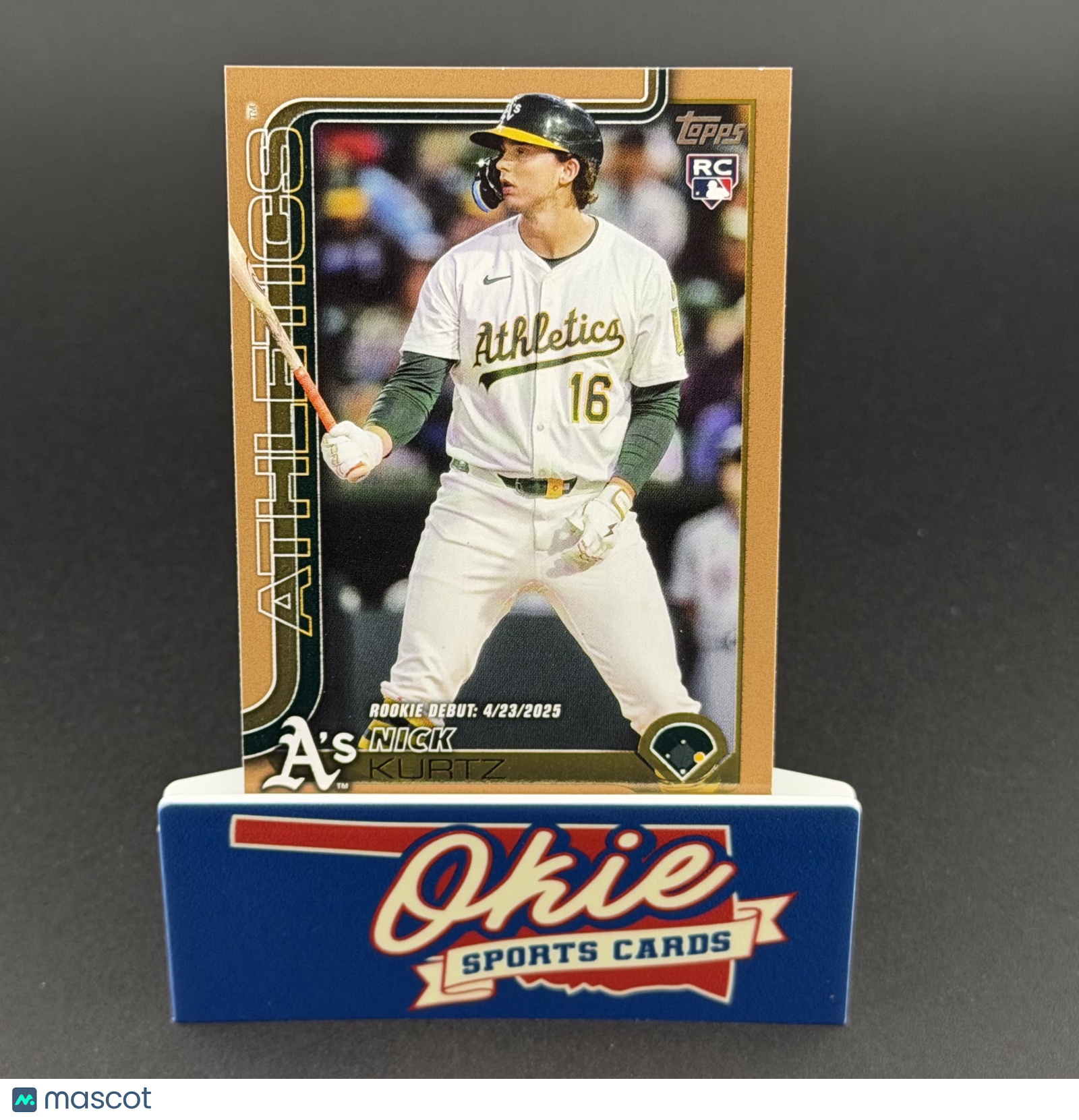 2025 Topps Update Series Nick Kurtz #US197 Gold /2025 RC
