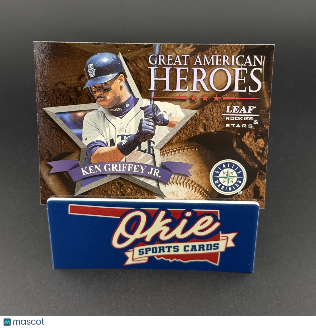 1998 Leaf Rookies & Stars Great American Heroes Ken Griffey Jr. #3 of 20 4 / 2500