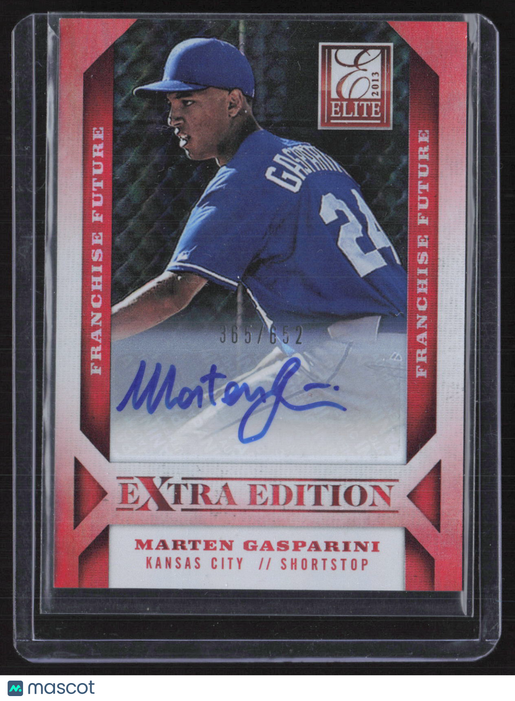 2014 Panini Elite Extra Edition Marten Gasparini #22 /652
