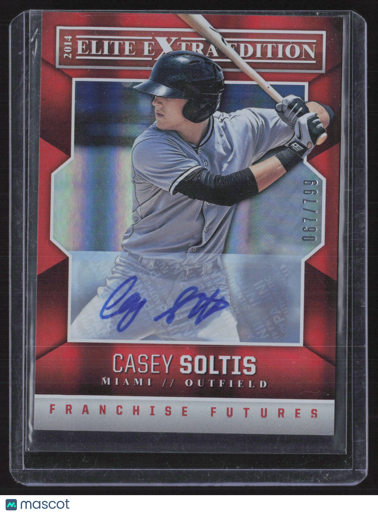 2014 Panini Elite Extra Edition Franchise Futures Casey Soltis #24 /799