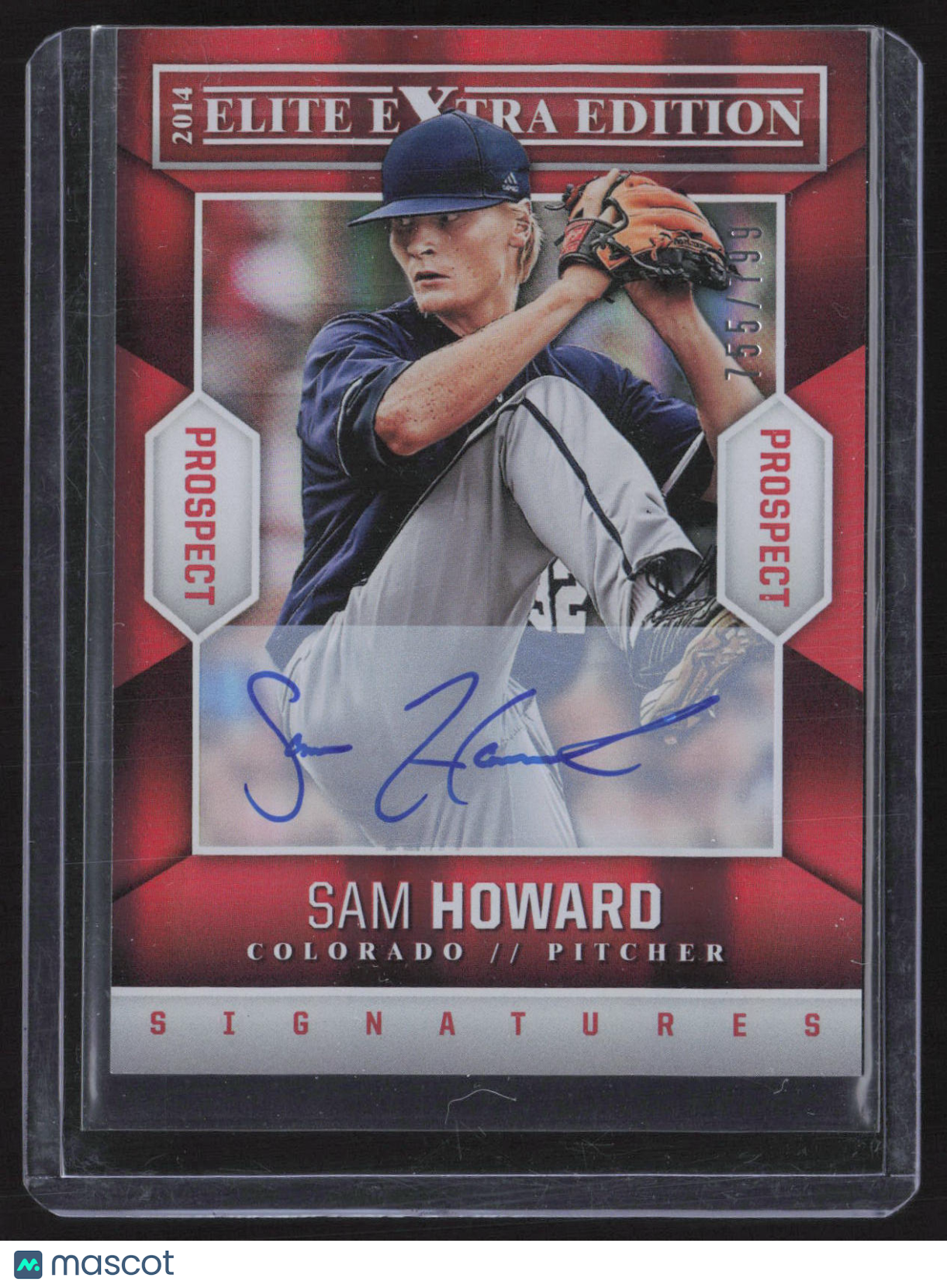 2014 Panini Elite Extra Edition Sam Howard #53 /799