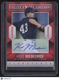 2014 Panini Elite Extra Edition Kodi Medeiros #12 Red /399