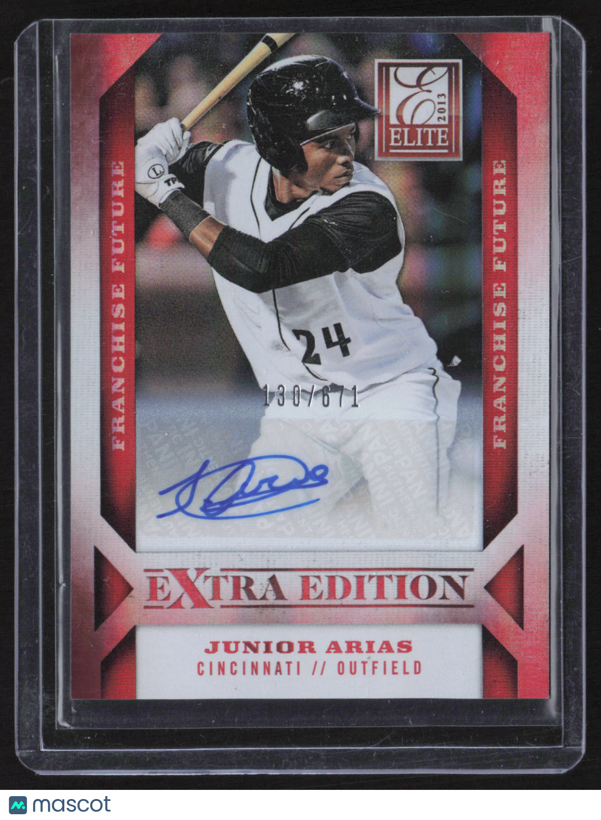 2014 Panini Elite Extra Edition Junior Arias #70 /671