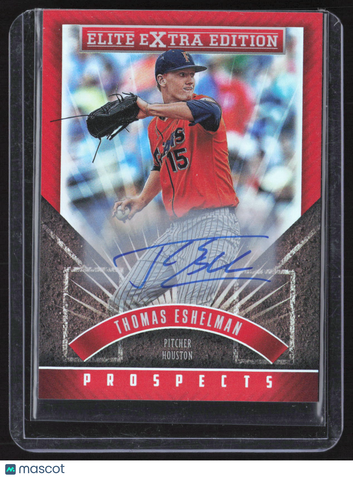 2015 Panini Elite Extra Edition Thomas Eshelman #47 Red