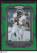 2023 Panini Prizm Jalen Hurts #234 Green