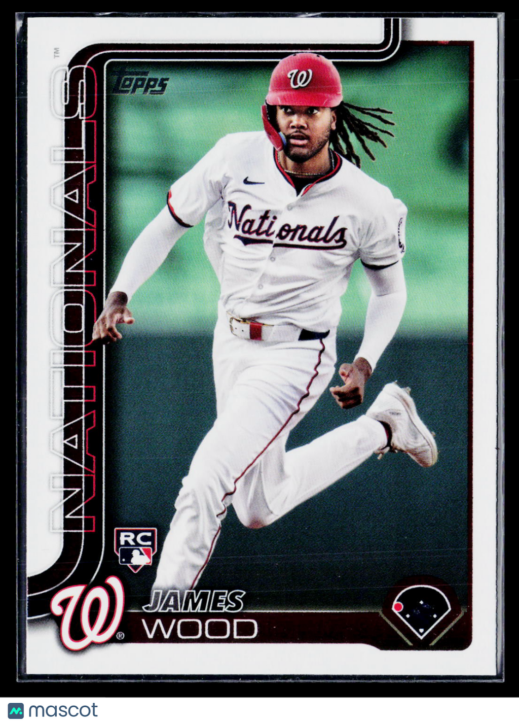 2025 Topps Series One James Wood #181 RC