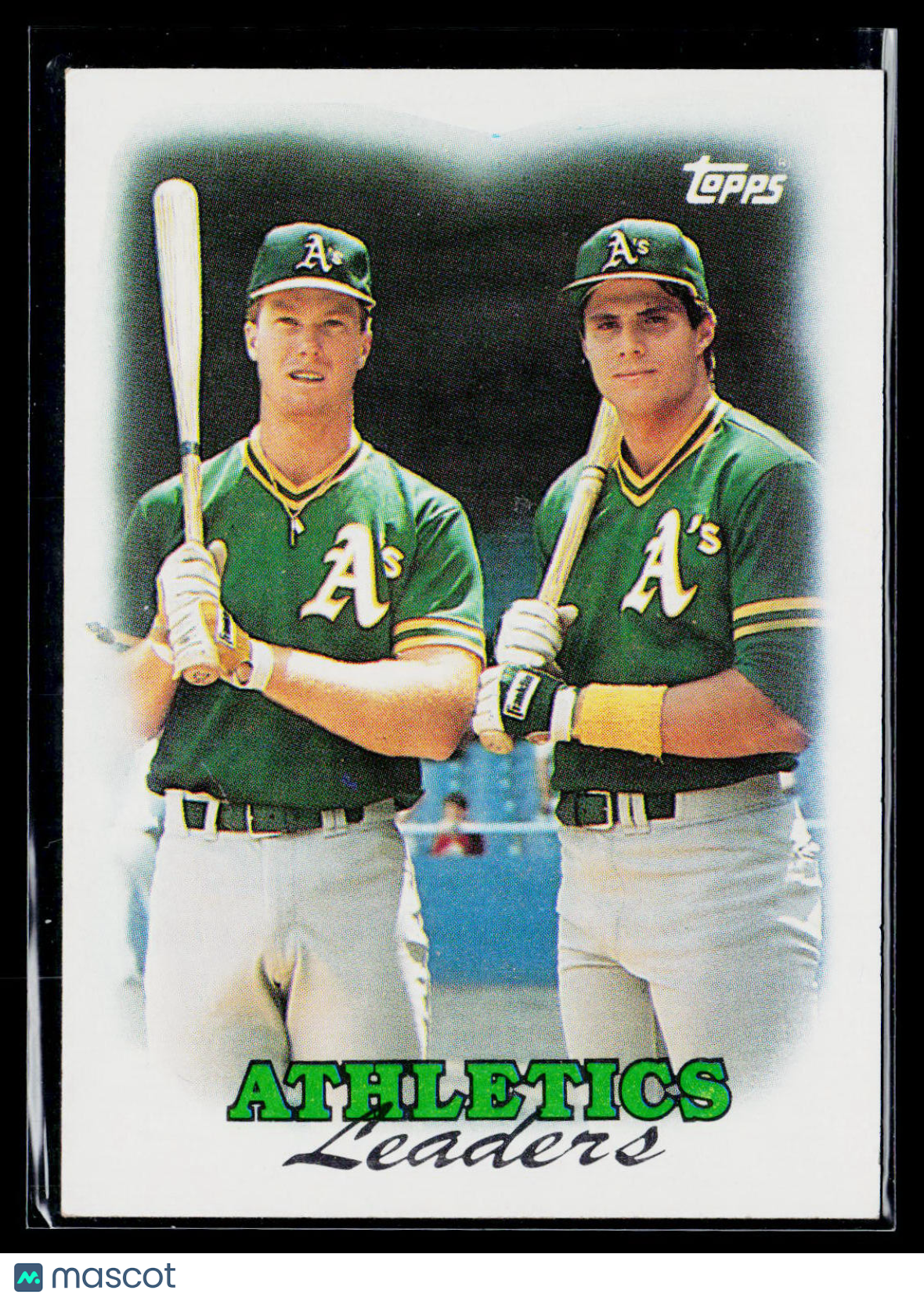 1988 Topps Mark McGwire Jose Canseco #759
