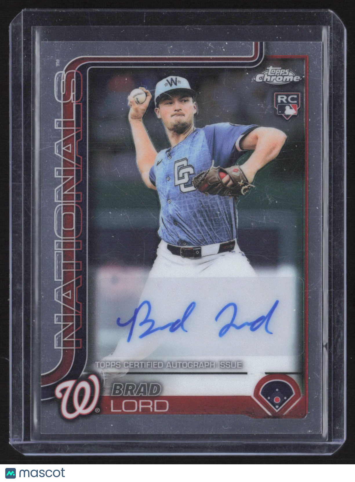 2025 Topps Chrome Brad Lord #AC-BL RC