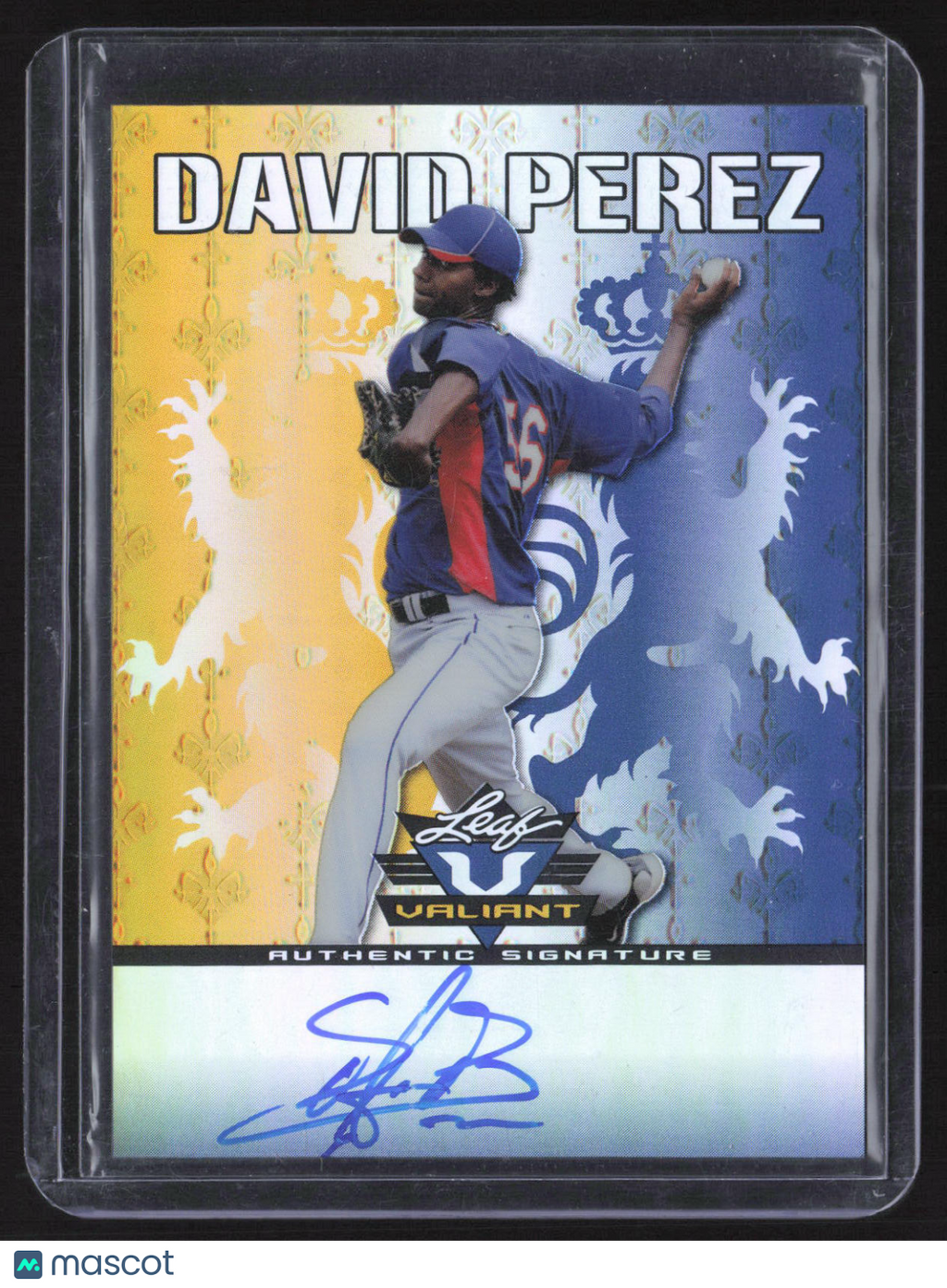 2011 Leaf Valiant David Perez #VA-DP1 /99 Authentic Signature