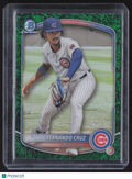 2025 Bowman Chrome Fernando Cruz #BCP-110 Green Grass