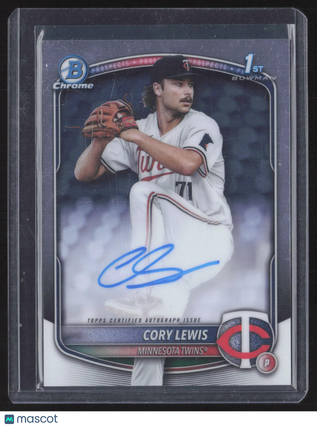 2025 Bowman Chrome Cory Lewis #CPA-CLE 1st Bowman