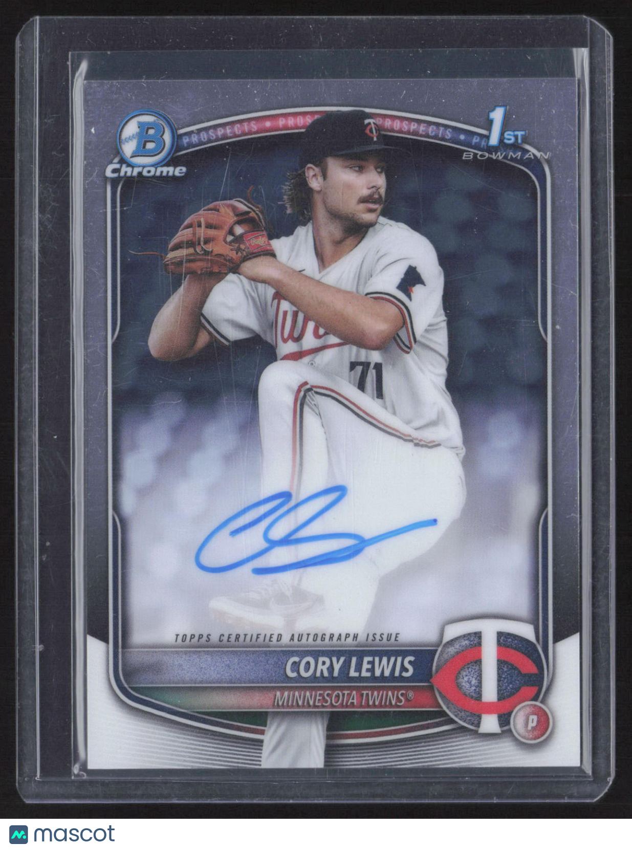 2025 Bowman Chrome Cory Lewis #CPA-CLE 1st Bowman