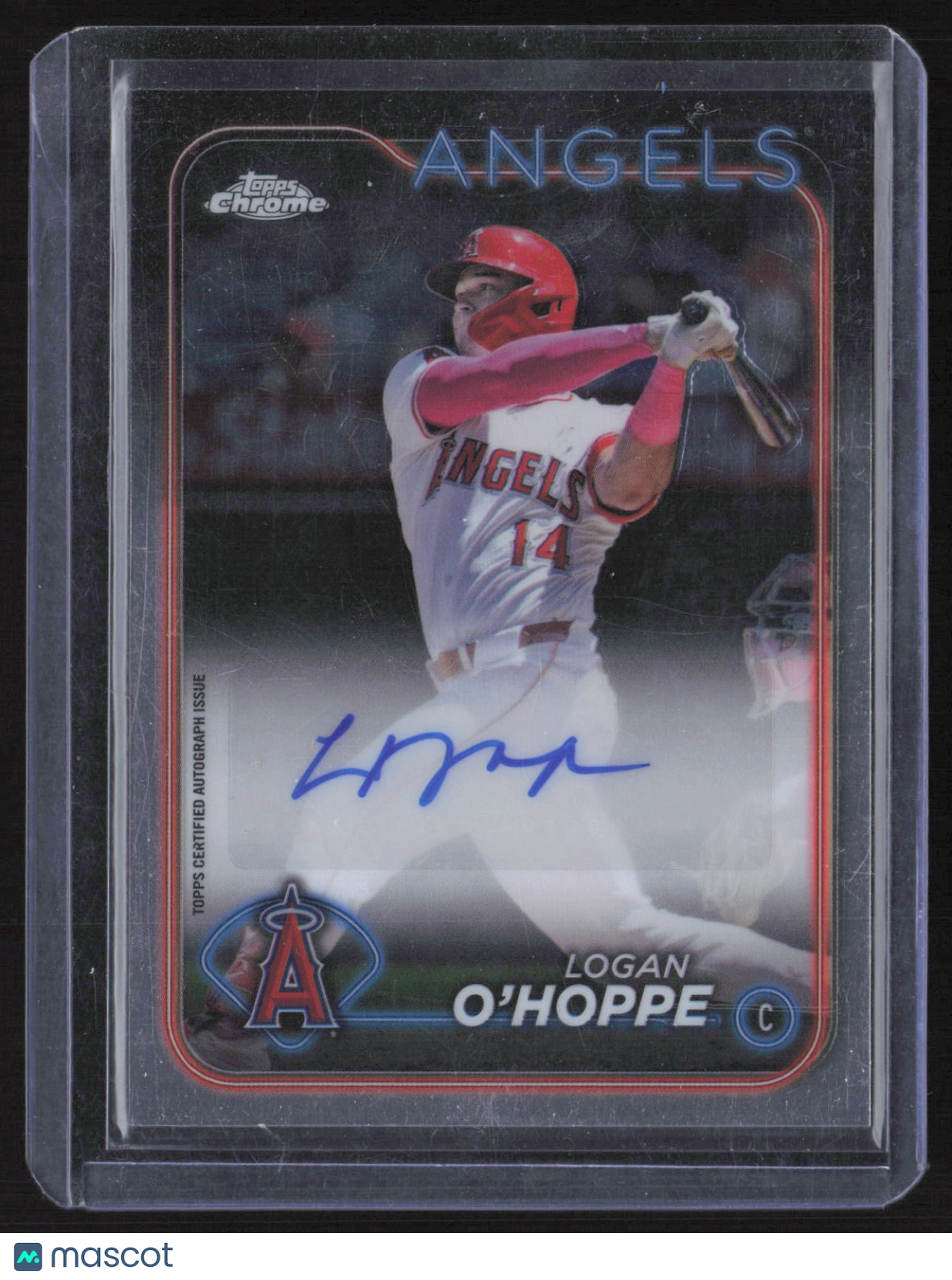 2024 Topps Chrome Logan O'Hoppe #AC-LO