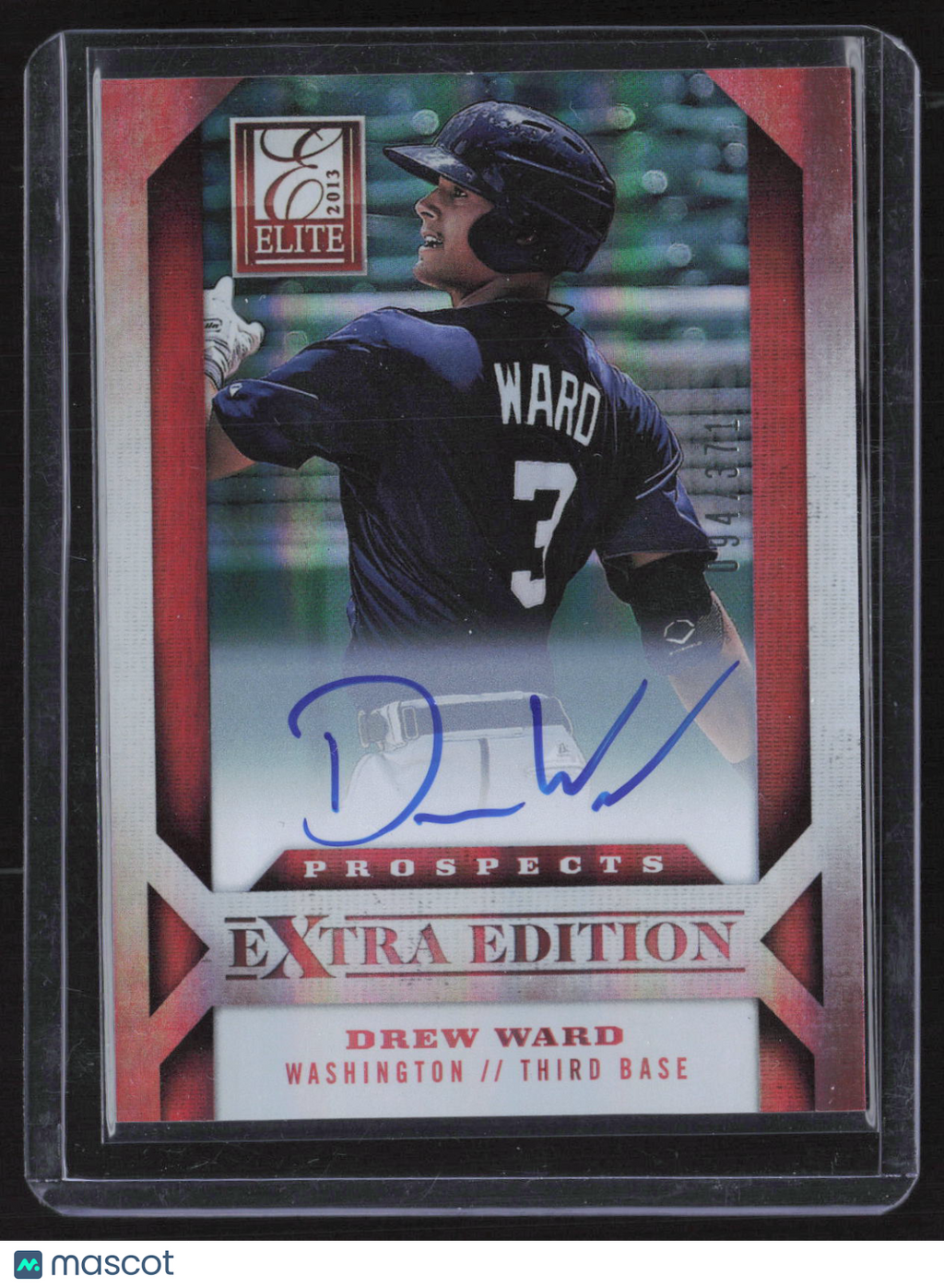 2014 Panini Elite Extra Edition Drew Ward #155 /371