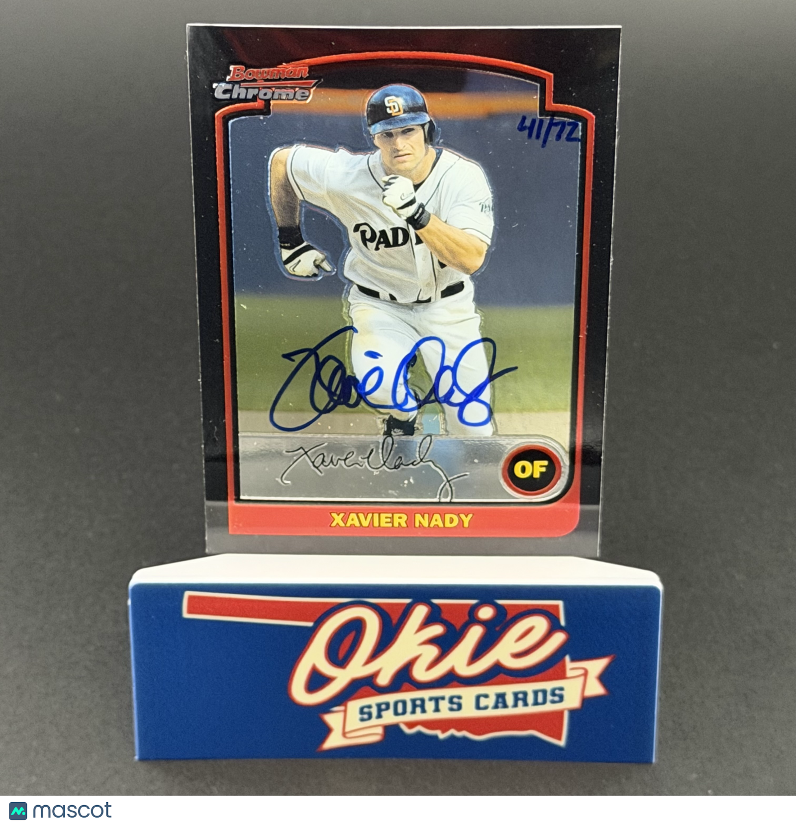 2003 Bowman Chrome Xavier Nady #BDP25 /72