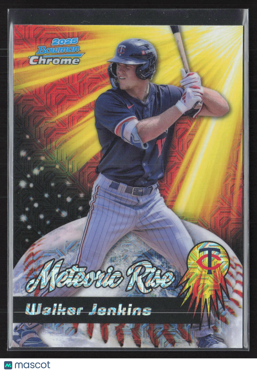 2025 Bowman Chrome Meteoric Rise Walker Jenkins #MR-6
