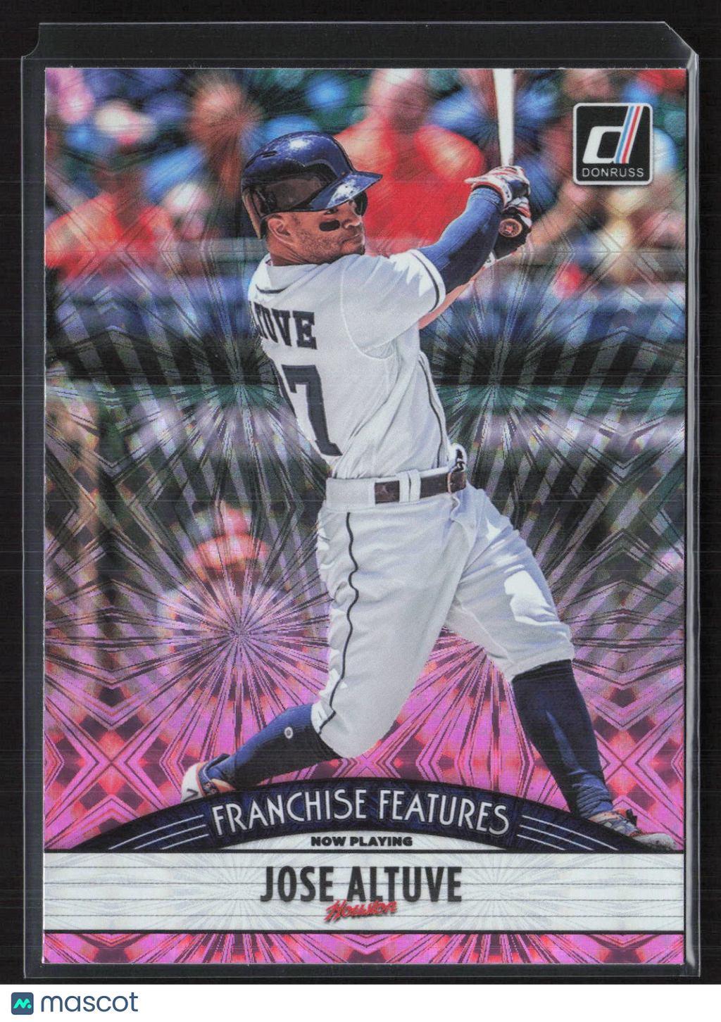 2019 Donruss #FF22 Jose Altuve / Nick Madrigal Franchise Features Pink Fireworks