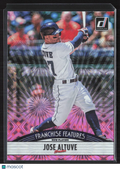 2019 Donruss #FF22 Jose Altuve / Nick Madrigal Franchise Features Pink Fireworks