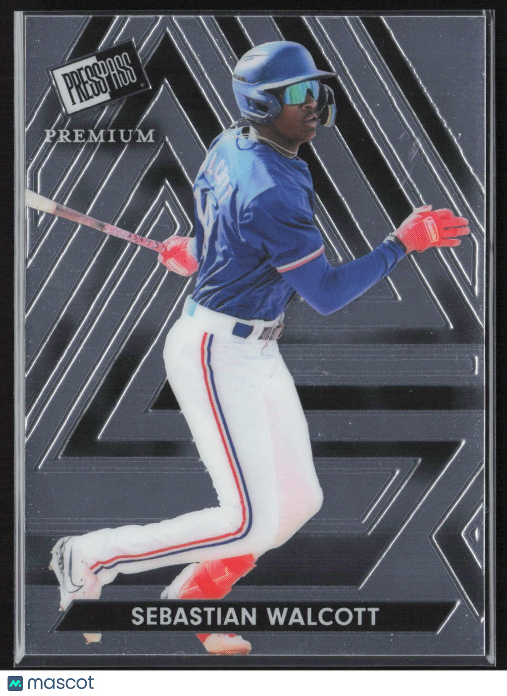 2024 Leaf Presspass Premium Sebastian Walcott #44