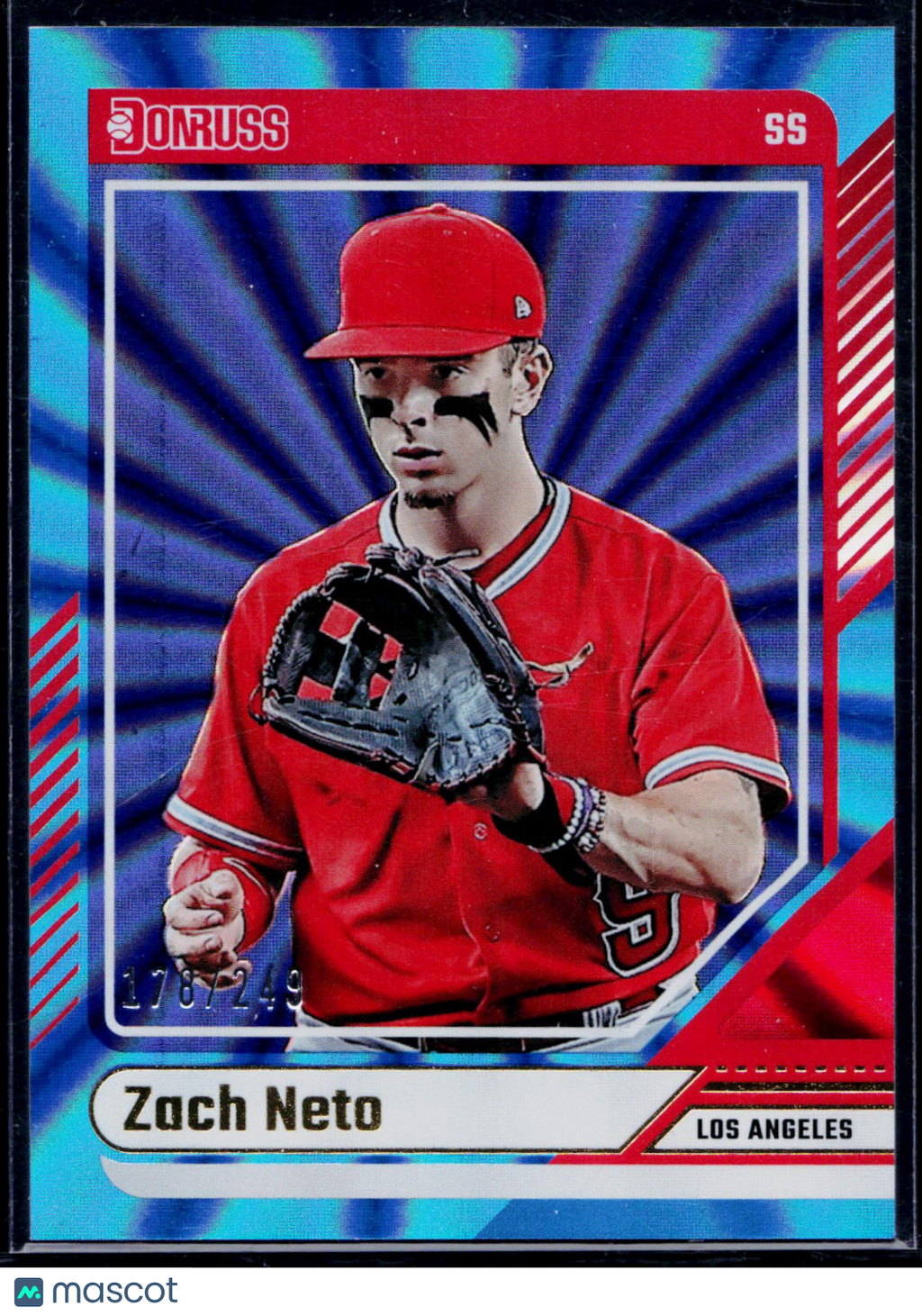 2024 Donruss #26 Zach Neto Laser /249