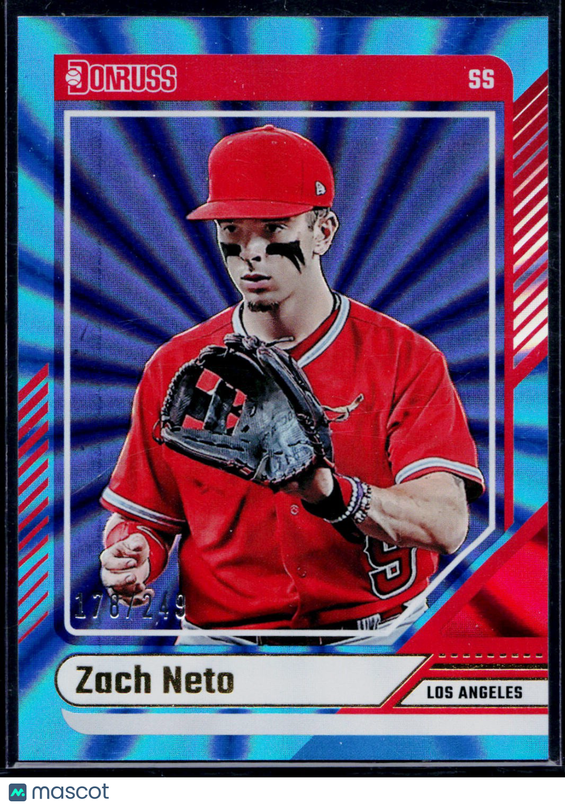 2024 Donruss #26 Zach Neto Laser /249