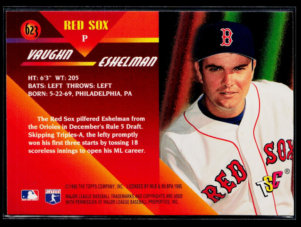 1995 Stadium Club #623 Vaughn Eshelman