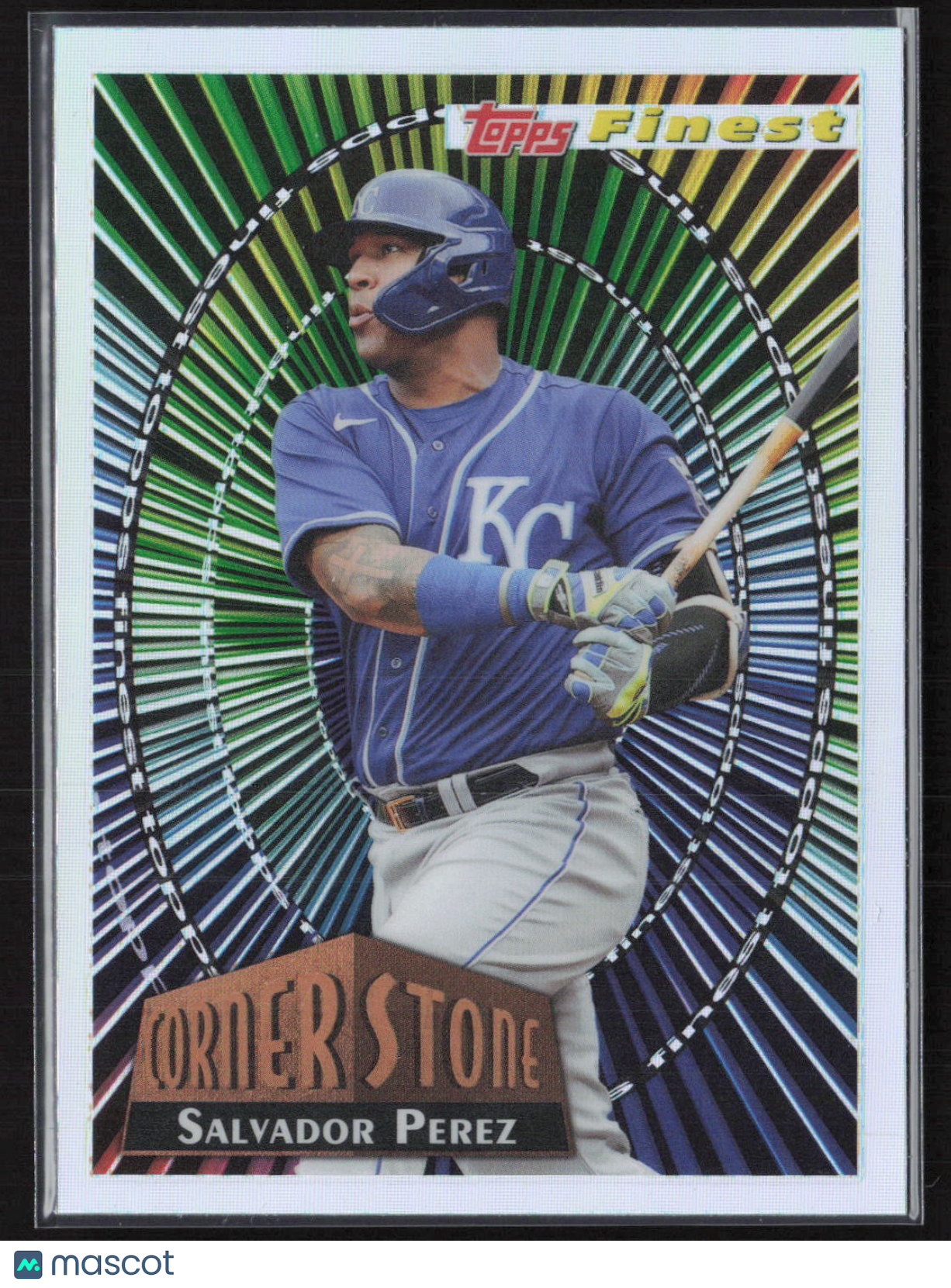 2022 Finest #94FC-SP Salvador Perez 1994 Topps Finest Cornerstones