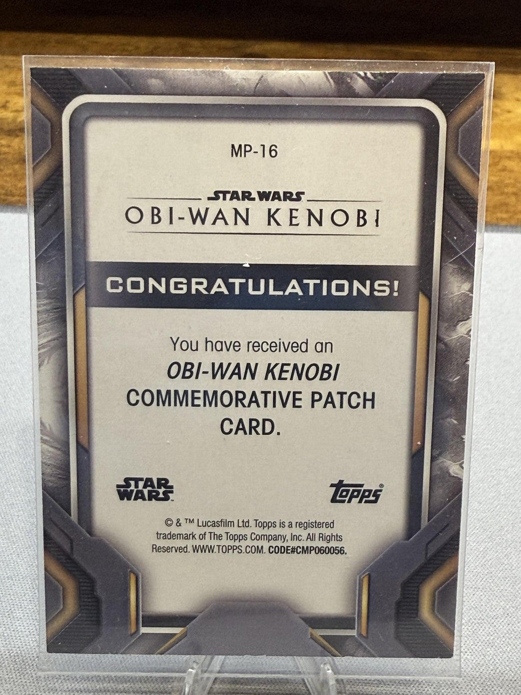 2023 Topps Star Wars #MP-16 Reva Commemorative Patch Card