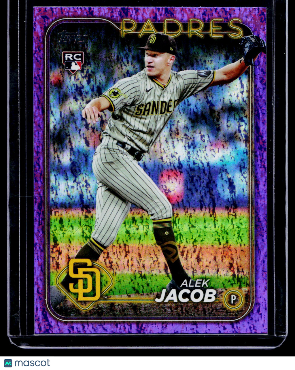 2024 Topps Update #US66 Alek Jacob Purple Holofoil #/799