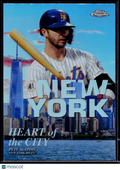 2022 Topps Chrome #HOC-4 Pete Alonso Heart of the City